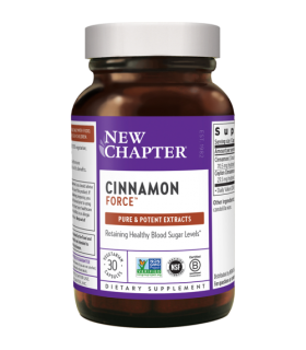 New Chapter Cinnamon Force 30 Vegi Capsules | Unbeatable Prices, Daily Deals | VITASHOP