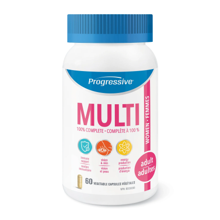 Progressive Nutritionals Multi Vitamins & Minerals for Adult Women 60 Capsules | 每天不同折扣, 全网最低价格 | 种类齐全的保健品店铺 VITASHOP, 只有你想不到, 没