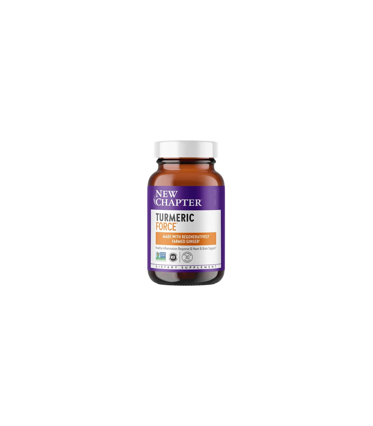 New Chapter Turmeric Force 30 Vegi Capsules | Unbeatable Prices, Daily Deals | VITASHOP