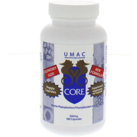 Umac-Core Marine Phytoplankton 500 mg 180 Capsules | Safest & Easiest Shopping Vitamins Online | VITASHOP