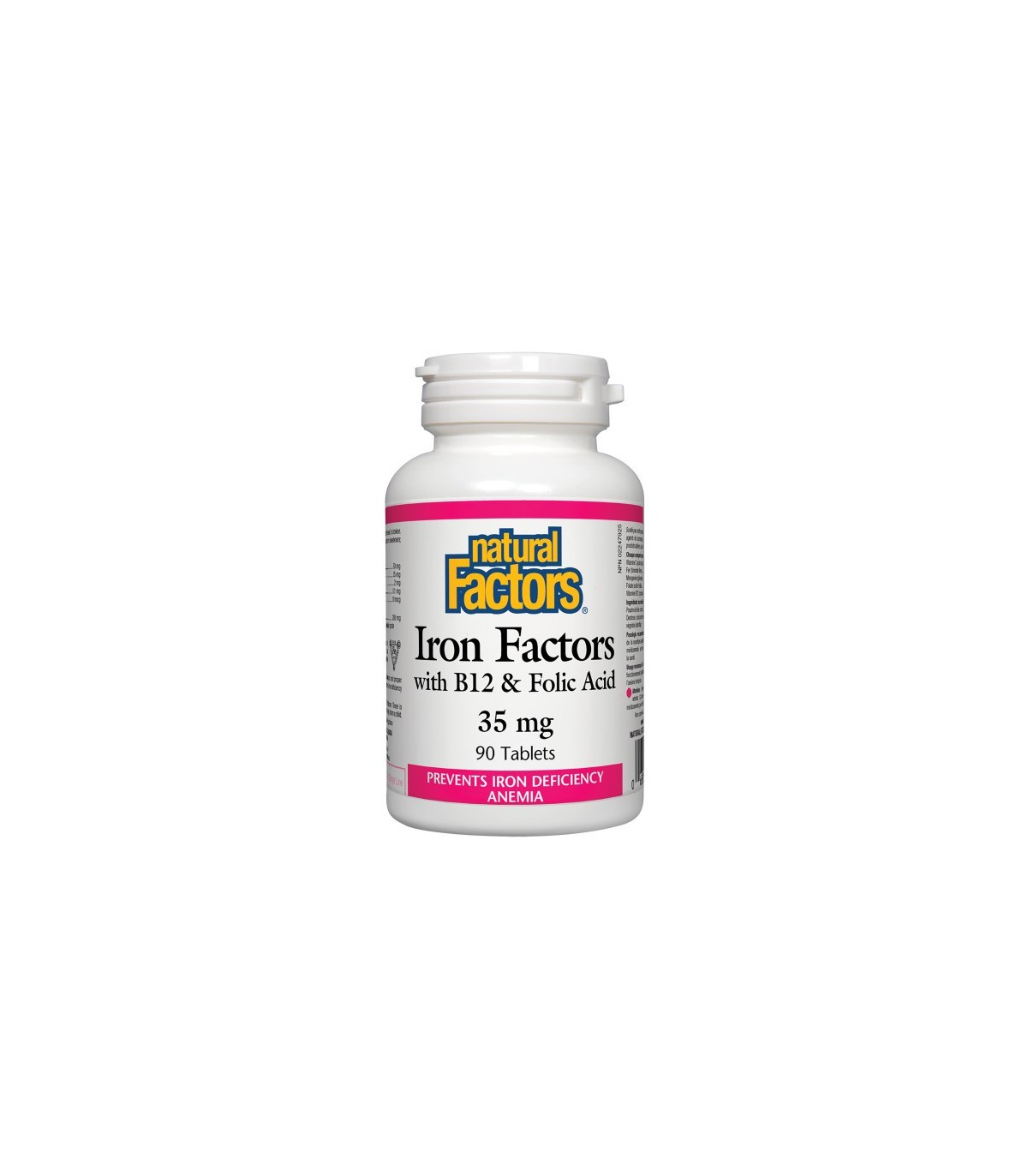 Natural Factors Iron Factors 35 mg, 90 Tablets | 每天不同折扣, 全网最低价格 | 种类齐全的保健品店铺 VITASHOP, 只有你想不到, 没有你买不到 !