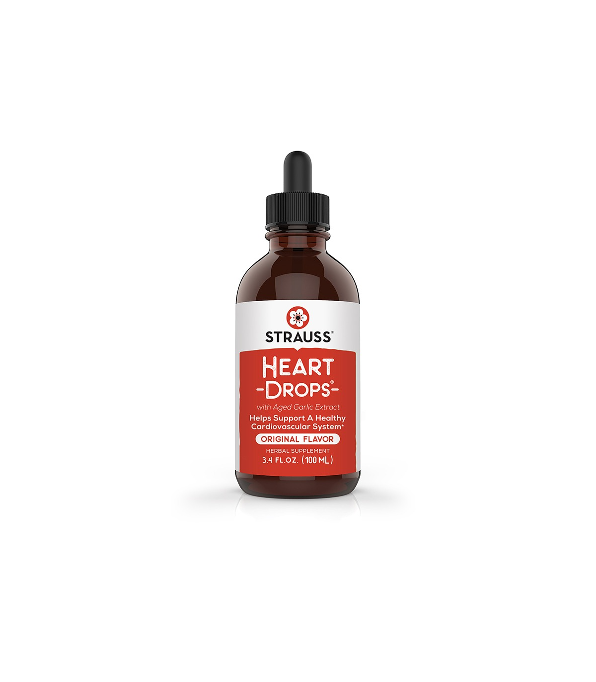 Strauss Herb Heartdrops Original 100 ml | Unbeatable Prices, Daily Deals | VITASHOP