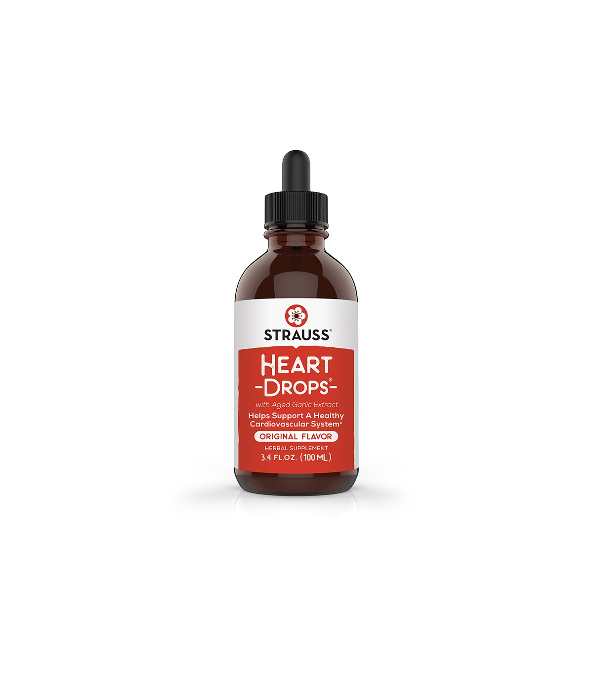 Strauss Herb Heartdrops Original 100 ml | Unbeatable Prices, Daily Deals | VITASHOP