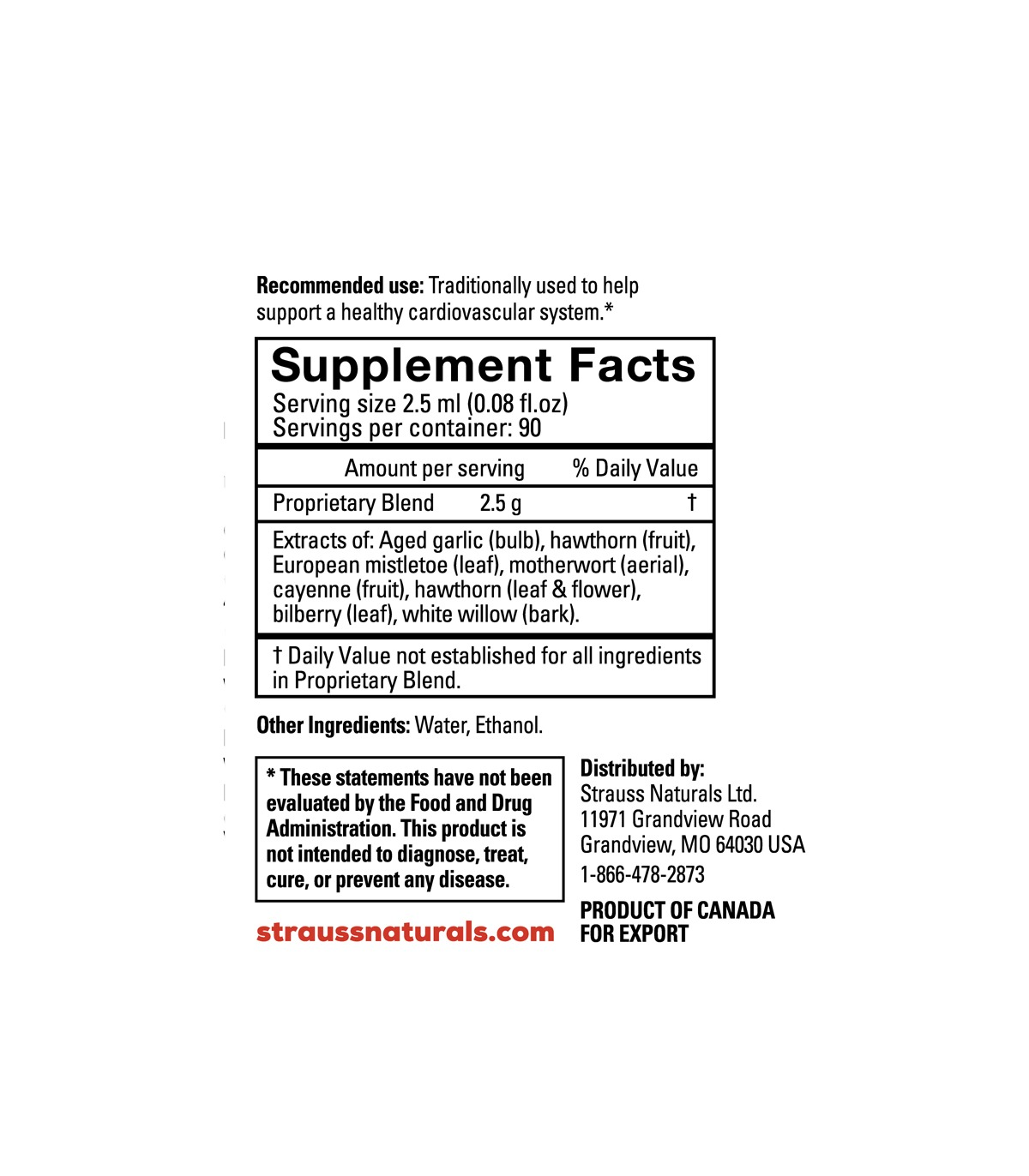 Heartdrops Original 225 ml | Safest & Easiest Shopping Vitamins Online | VITASHOP