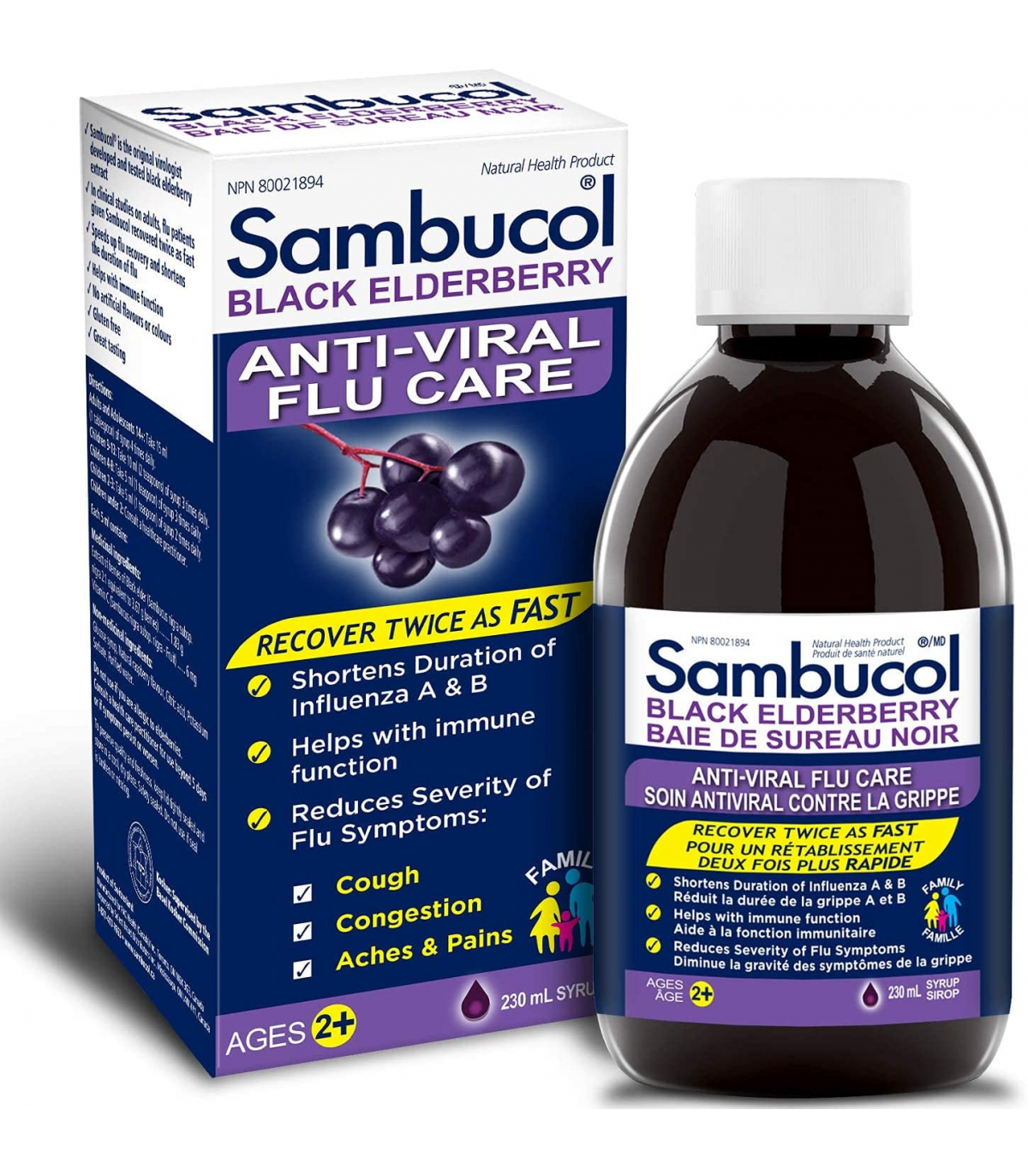Sambucol Sambucol Anti-Viral Flu 230 ml | Unbeatable Prices, Daily Deals | VITASHOP