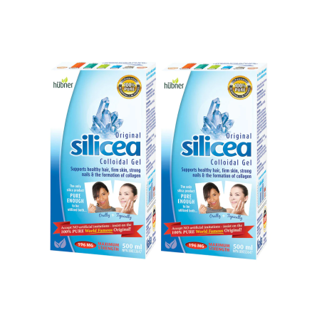 Hübner Silicea Twin 2 X 500 ml | Unbeatable Prices, Daily Deals | VITASHOP