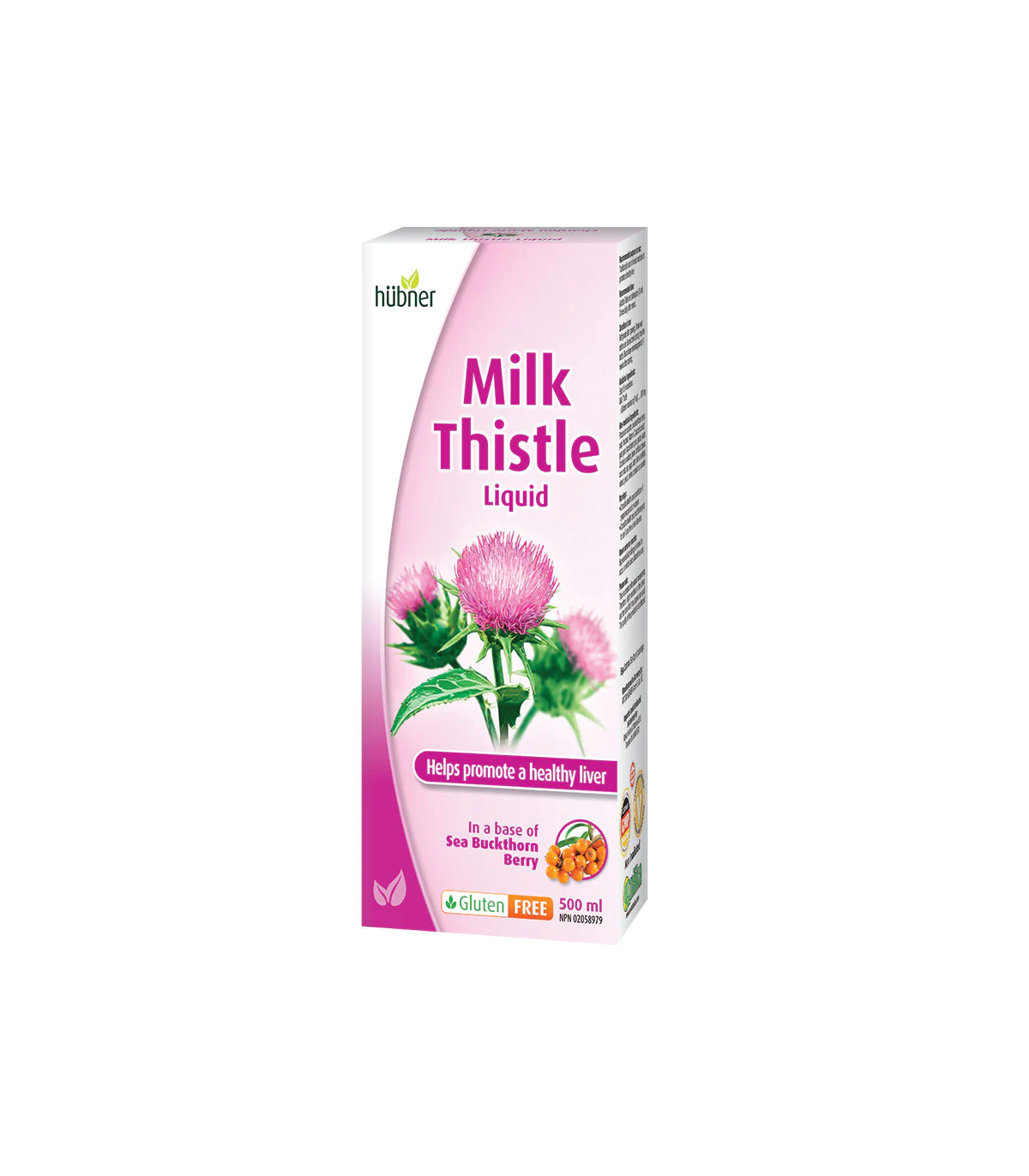 Hübner Milk Thistle Liquid 870 mg 500 ml W/ Sea Buckthorn | Unbeatable Prices, Daily Deals | VITASHOP