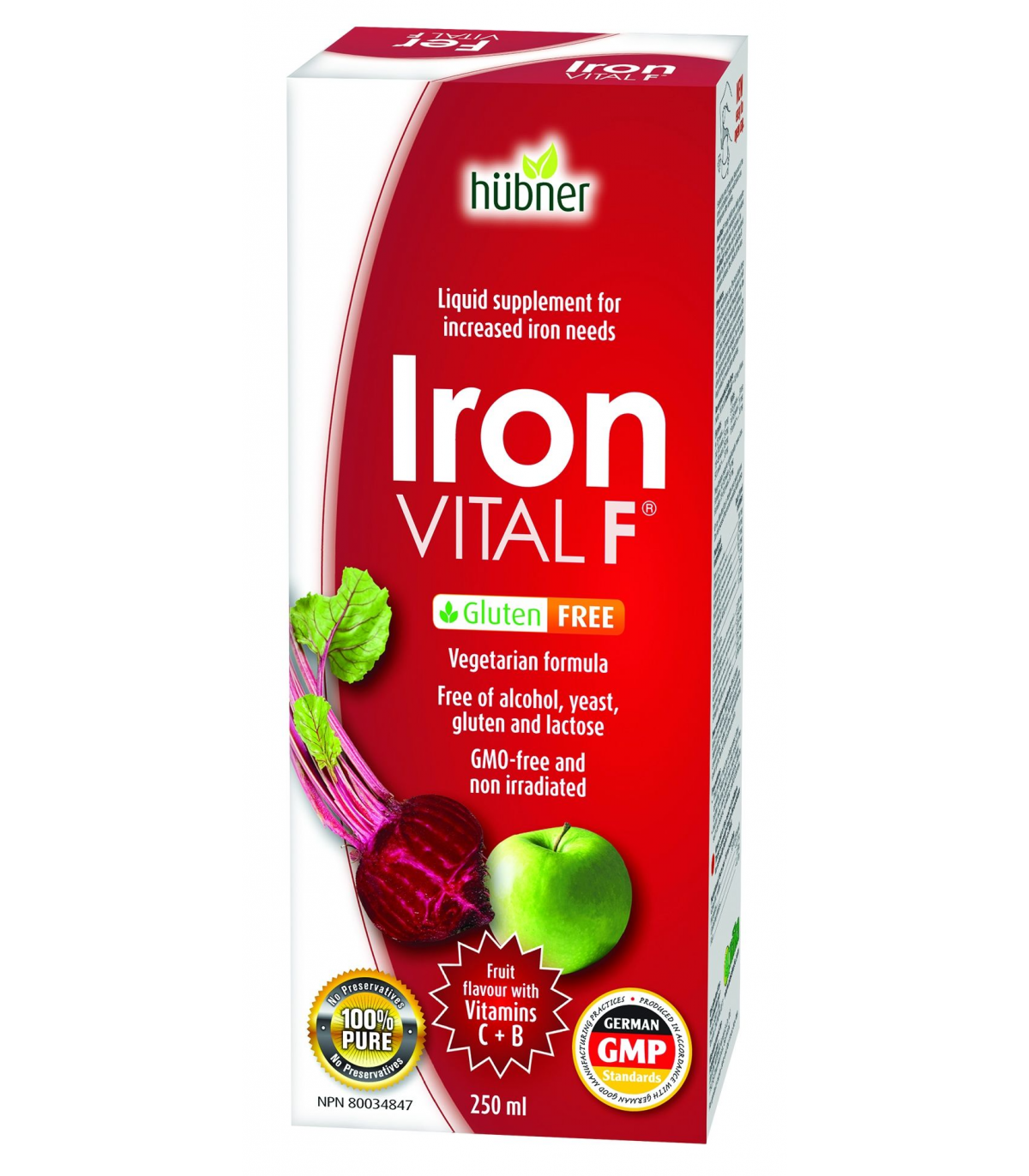 Hübner Iron Vital 250 ml | Unbeatable Prices, Daily Deals | VITASHOP