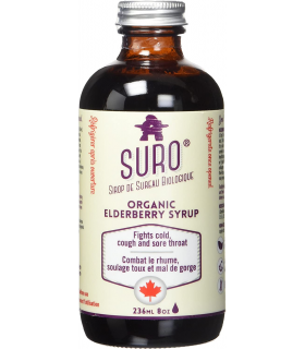 SURO Organic Elderberry Syrup Adult 236 ml | Unbeatable Prices, Daily Deals | VITASHOP