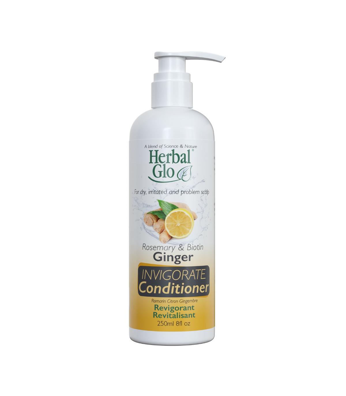 Herbal Glo Ginger Invigorate Conditioner 250 ml | Unbeatable Prices, Daily Deals | VITASHOP