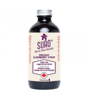 SURO Organic Elderberry Syrup Adult 118 ml | Unbeatable Prices, Daily Deals | VITASHOP