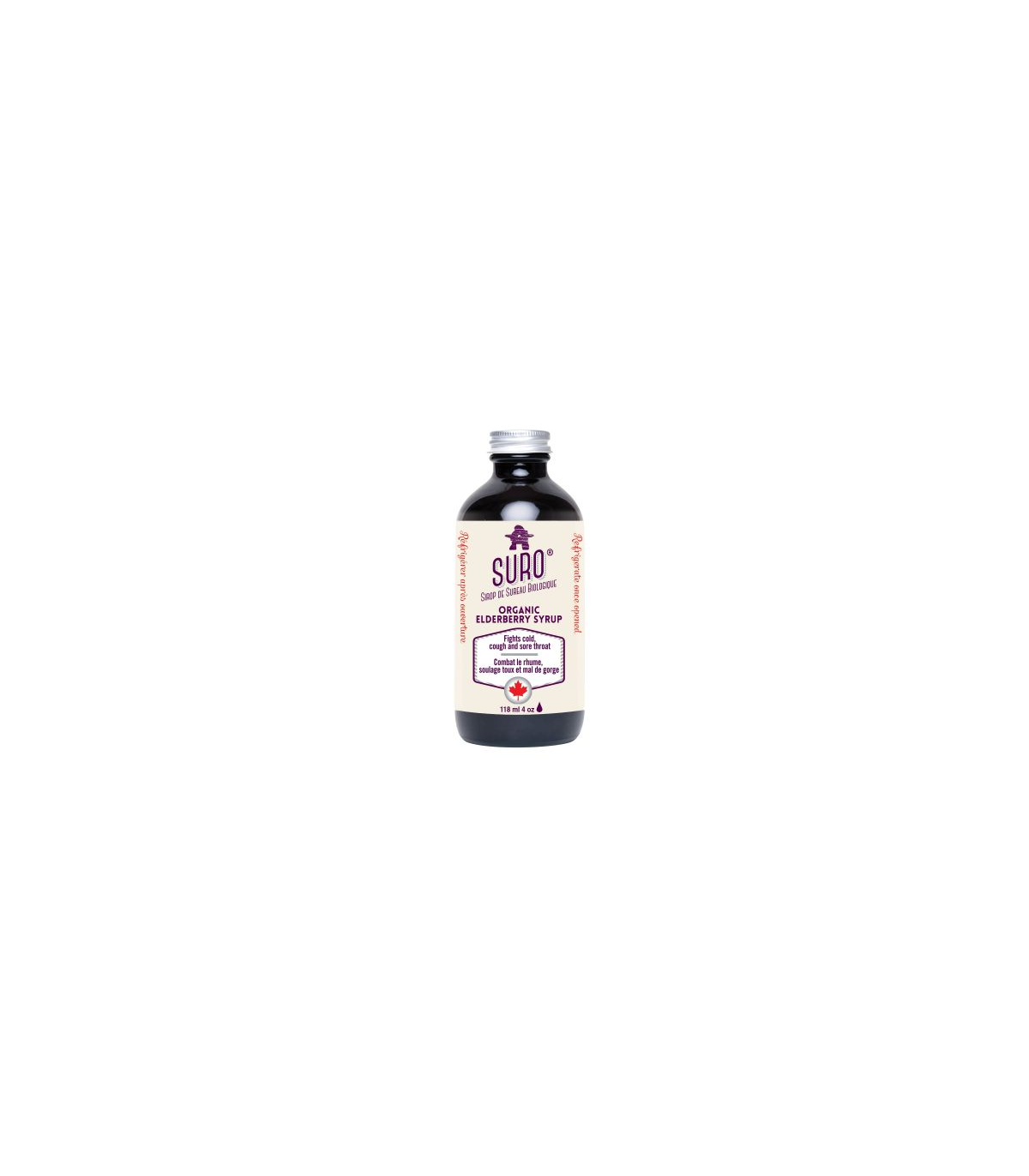 SURO Organic Elderberry Syrup Adult 118 ml | Unbeatable Prices, Daily Deals | VITASHOP