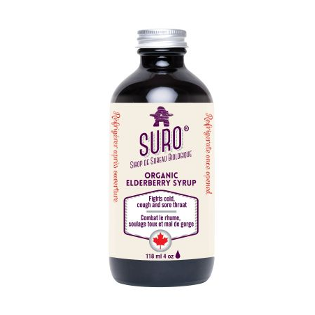SURO Organic Elderberry Syrup Adult 118 ml | Unbeatable Prices, Daily Deals | VITASHOP