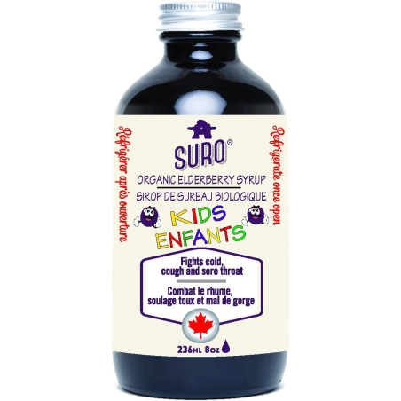Organic Elderberry Syrup For Kids 236 ml | Safest & Easiest Shopping Vitamins Online | VITASHOP