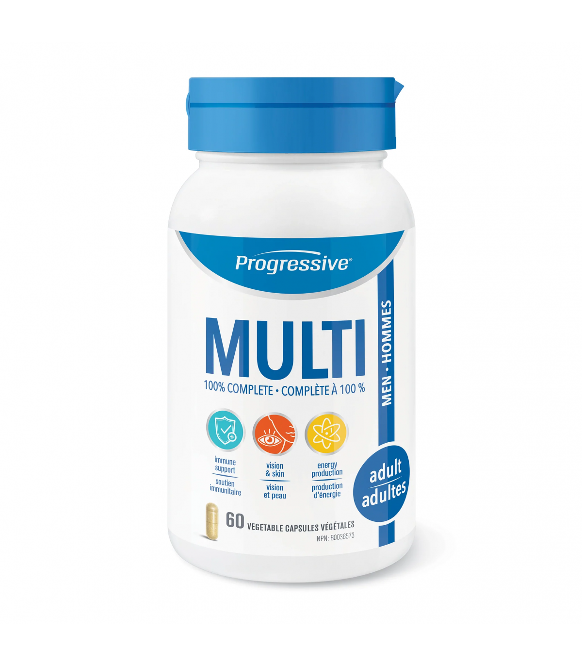 Progressive Nutritionals Multi Vitamins & Minerals for Adult Men 60 Capsules | Unbeatable Prices, Daily Deals | VITASHOP