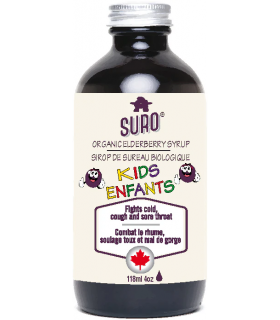SURO Organic Elderberry Syrup For Kids 118 ml | Unbeatable Prices, Daily Deals | VITASHOP