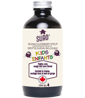 SURO Organic Elderberry Syrup For Kids 118 ml | Unbeatable Prices, Daily Deals | VITASHOP