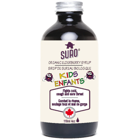 Organic Elderberry Syrup For Kids 118 ml | Safest & Easiest Shopping Vitamins Online | VITASHOP