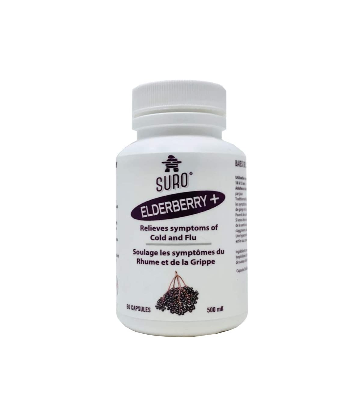 SURO Organic Elderberry 60 Capsules | Unbeatable Prices, Daily Deals | VITASHOP