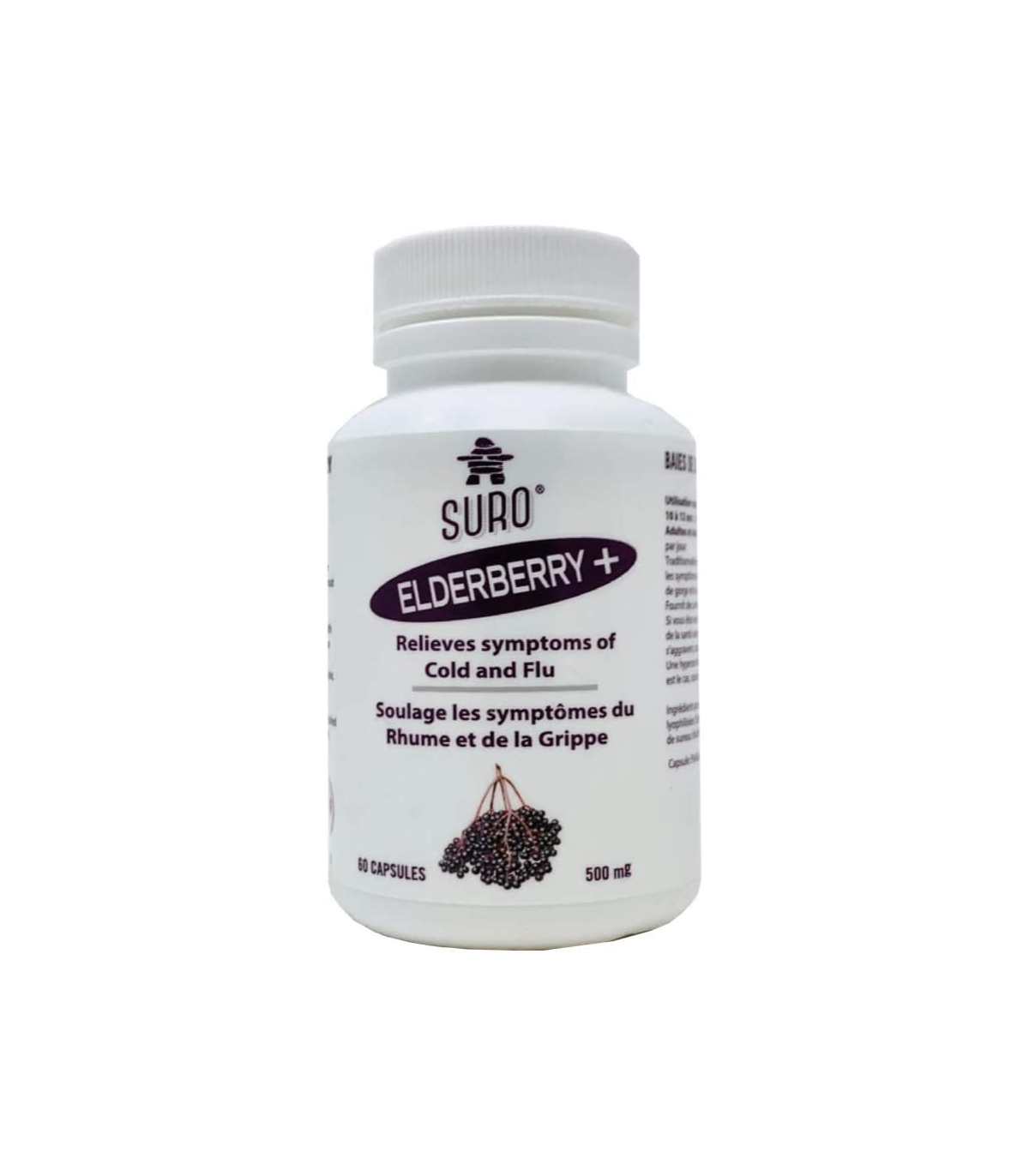 SURO Organic Elderberry 60 Capsules | Unbeatable Prices, Daily Deals | VITASHOP