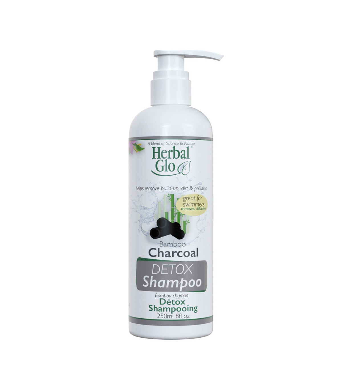 Herbal Glo Charcoal Detox Shampoo 250 ml | Unbeatable Prices, Daily Deals | VITASHOP