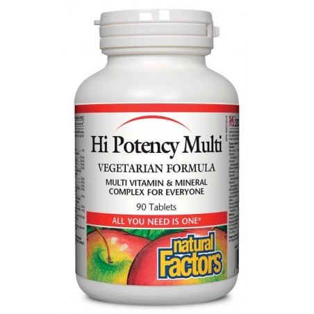 Hi Potency Formule Multi Végétarienne | Safest & Easiest Shopping Vitamins Online | VITASHOP