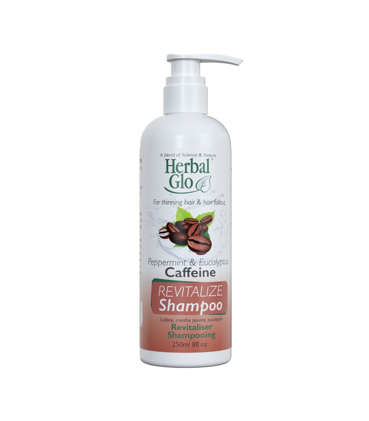 Herbal Glo Caffeine Revitalize Shampoo 250 ml | Unbeatable Prices, Daily Deals | VITASHOP