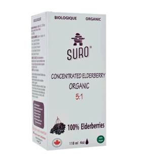 Concentrated Elderberry Organic 5:1 118 ml | Safest & Easiest Shopping Vitamins Online | VITASHOP