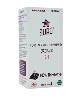 SURO Concentrated Elderberry Organic 5:1 118 ml | Unbeatable Prices, Daily Deals | VITASHOP