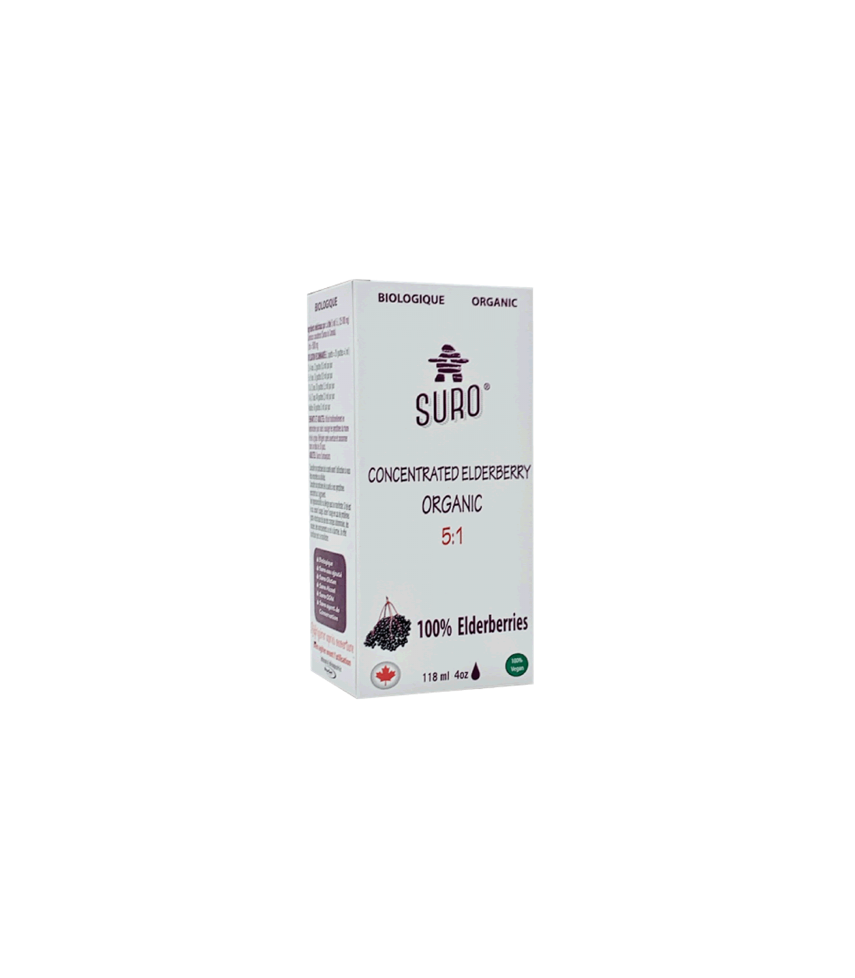 SURO 수로 농축 엘더베리 유기농 5:1 118ml | 매일 업데이트되는 특가 상품 | VITASHOP