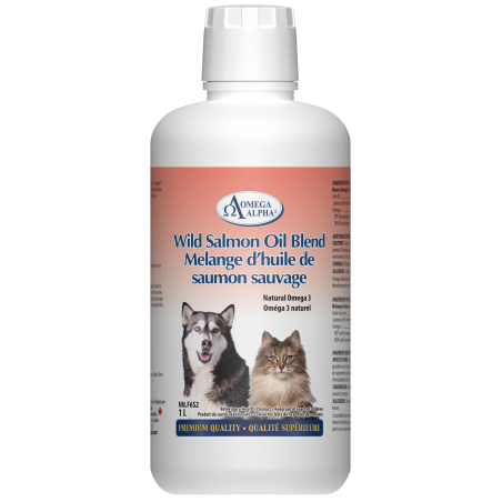 Omega Alpha Wild Salmon Oil Blend 1 L | Unbeatable Prices, Daily Deals | VITASHOP