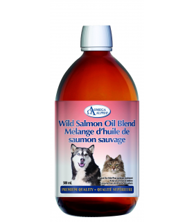 Omega Alpha Wild Salmon Oil Blend 500 ml | Unbeatable Prices, Daily Deals | VITASHOP