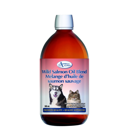 Omega Alpha Wild Salmon Oil Blend 500 ml | Unbeatable Prices, Daily Deals | VITASHOP