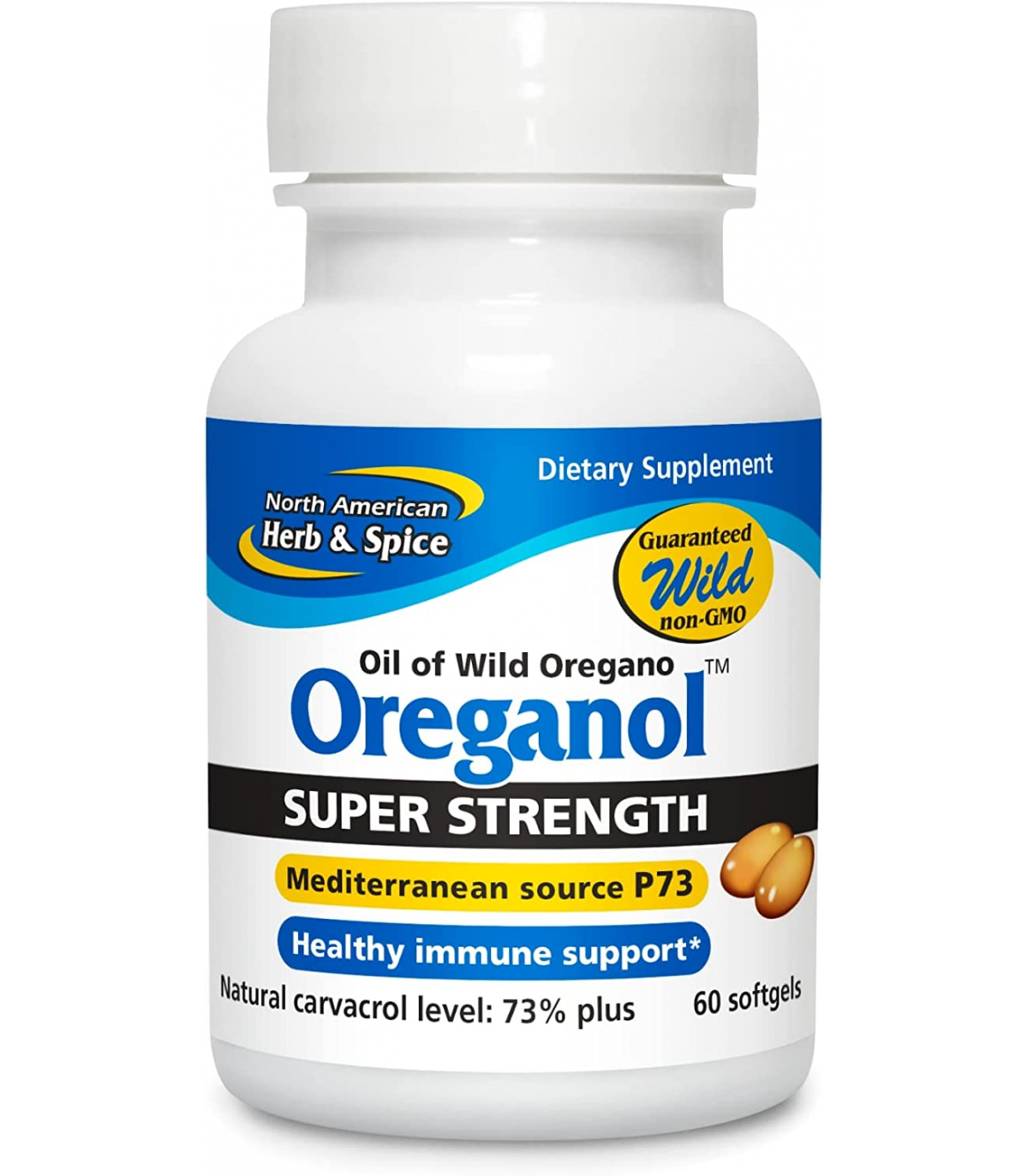 Oreganol P73 (Super Strength) 60 Softgels | Safest & Easiest Shopping Vitamins Online | VITASHOP