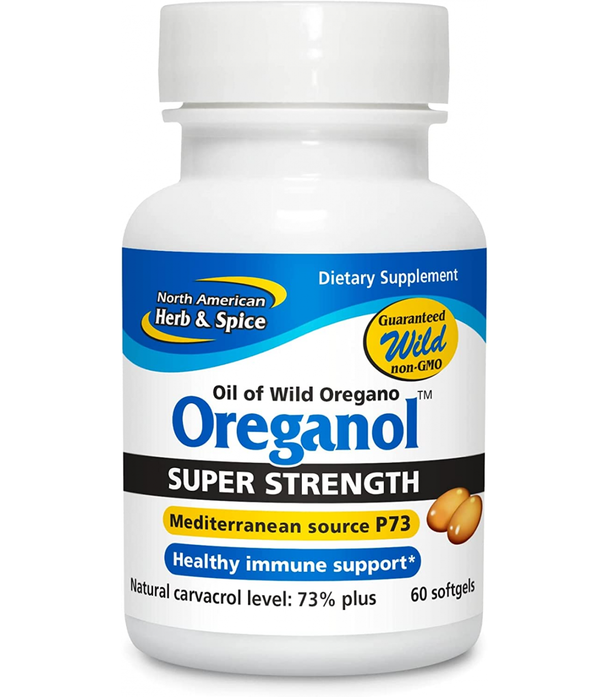 Oreganol P73 (Super Strength) 60 Softgels | Safest & Easiest Shopping Vitamins Online | VITASHOP