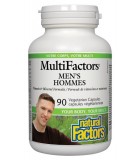 Natural Factors Men's MultiFactors, 90 Vegetarian Capsules | Unbeatable Prices, Daily Deals | VITASHOP