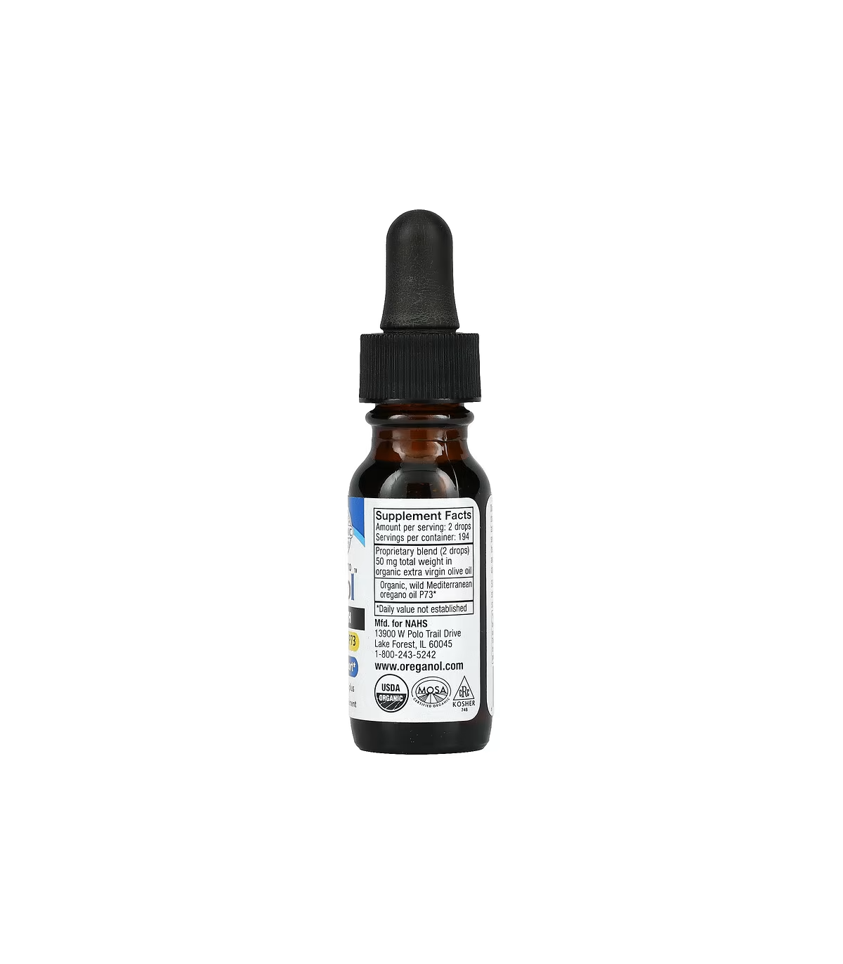 NORTH AMERICAN HERB & SPICE 노스 아메리칸 허브 앤 스파이스 오레가놀 P73 오일(초강력) 13.5ml | 매일 업데이트되는 특가 상품 | VITASHOP