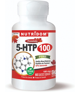 Nutridom 5-HTP 100 mg 60 Vegi Capsules | Unbeatable Prices, Daily Deals | VITASHOP