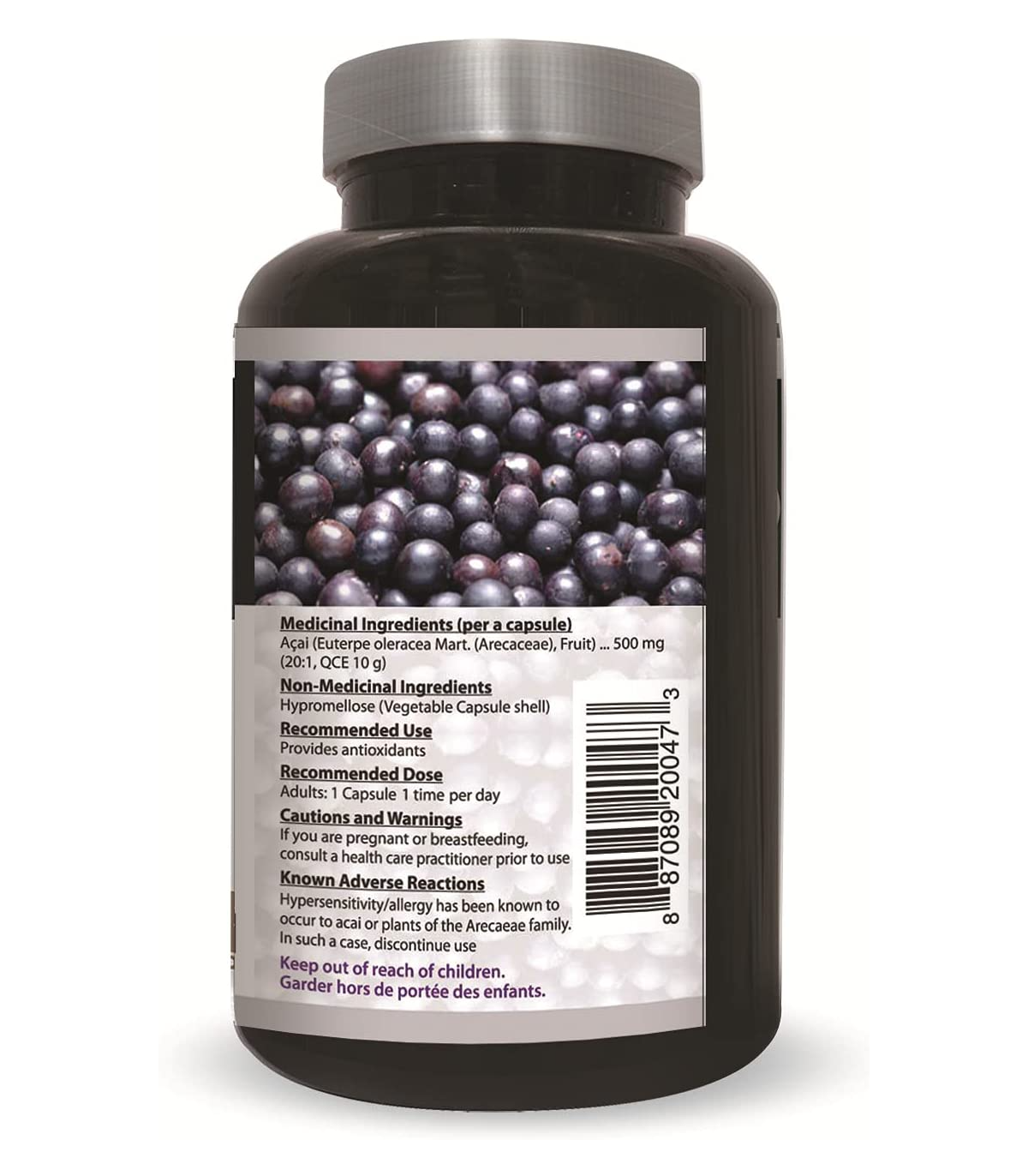 Acai 20x 200 Vegi Capsules | Safest & Easiest Shopping Vitamins Online | VITASHOP