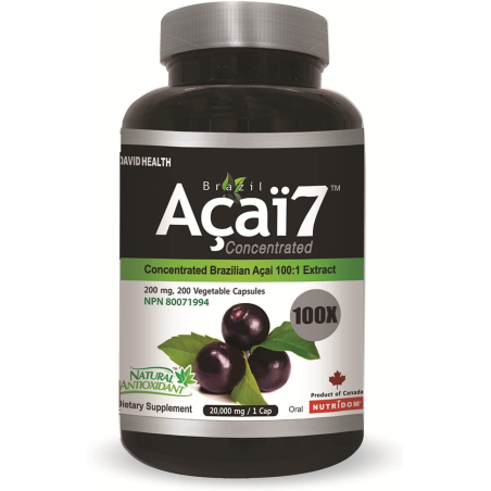 Brazil Acai 브라질 아사이 Acai7 100x 200 식물성 캡슐 | 매일 업데이트되는 특가 상품 | VITASHOP