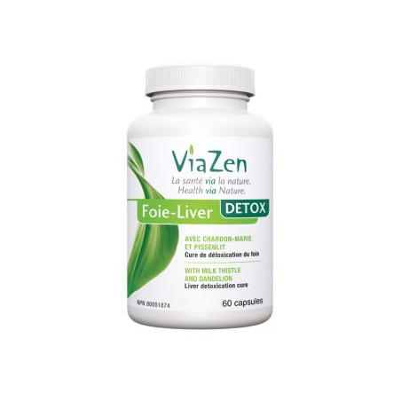 ViaZen 비아젠 Foie-Liver DETOX 60 캡슐 | 매일 업데이트되는 특가 상품 | VITASHOP