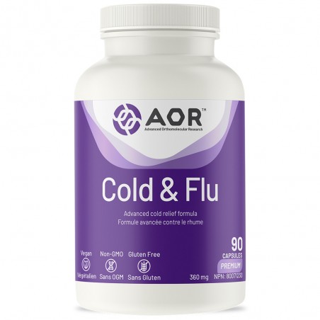 AOR Rhume et Grippe 90 Capsules | Prix imbattables, Offres quotidiennes | VITASHOP
