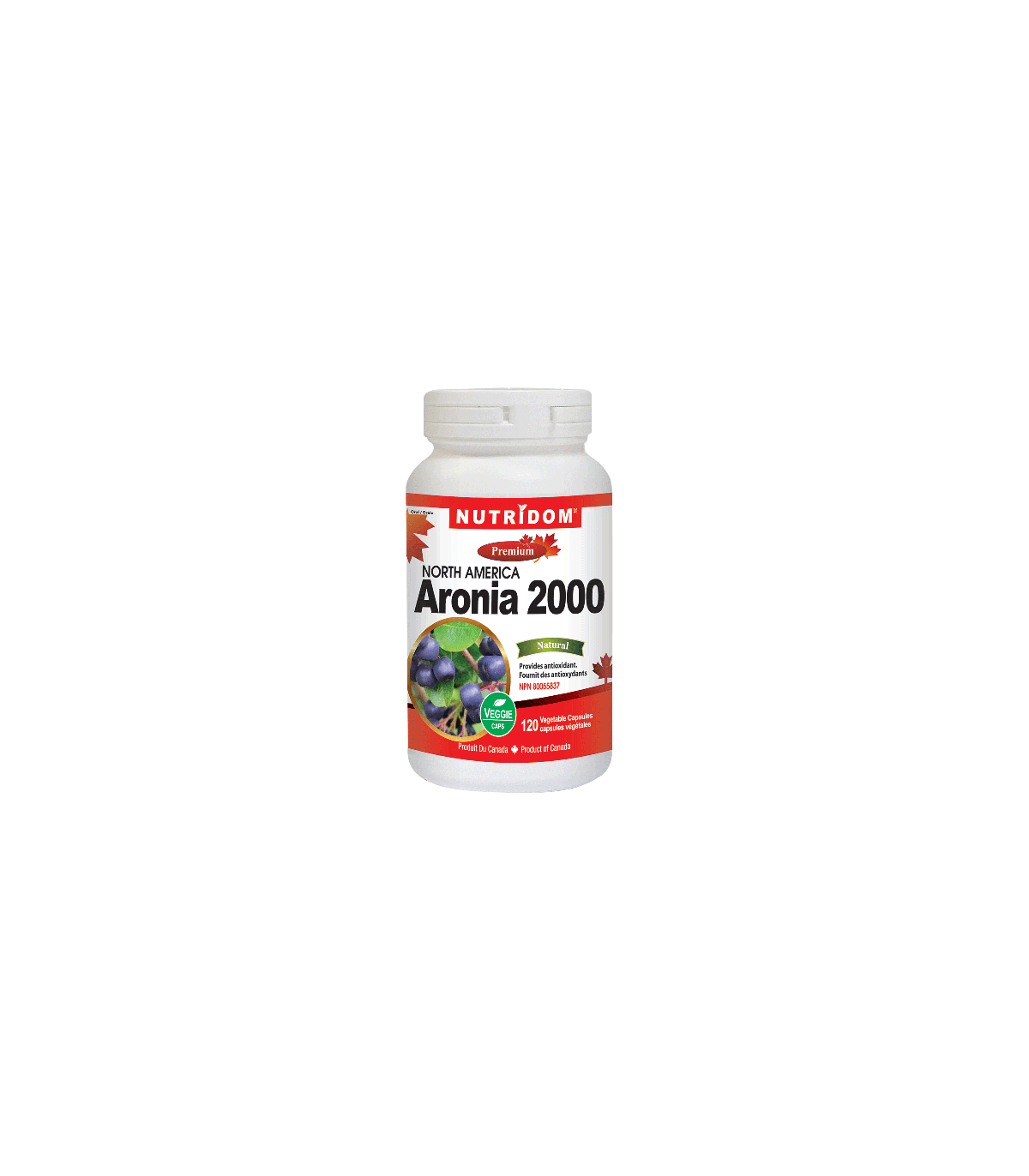 Aronia2000-4X 120 Vegi Capsules | Safest & Easiest Shopping Vitamins Online | VITASHOP