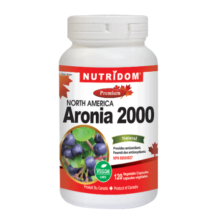 Aronia2000-4X 120 Vegi Capsules | Safest & Easiest Shopping Vitamins Online | VITASHOP
