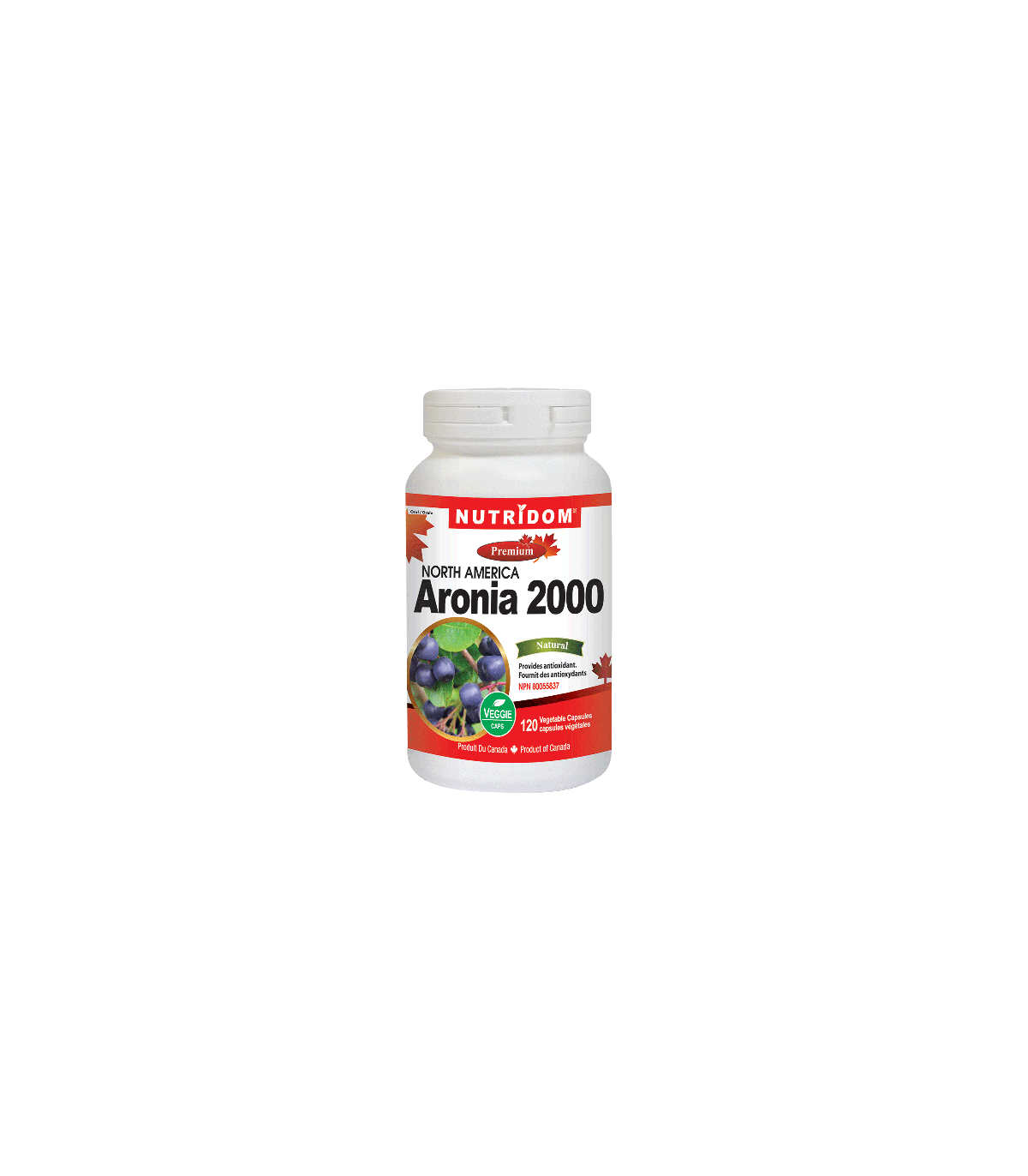 Aronia2000-4X 120 Vegi Capsules | Safest & Easiest Shopping Vitamins Online | VITASHOP