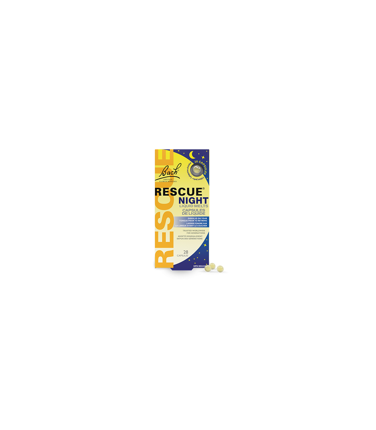 Bach Flower 바흐 플라워 Rescue Remedy 나이트 리퀴드 멜츠 28 소프트젤 | 매일 업데이트되는 특가 상품 | VITASHOP
