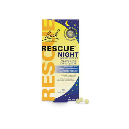 Bach Flower 바흐 플라워 Rescue Remedy 나이트 리퀴드 멜츠 28 소프트젤 | 매일 업데이트되는 특가 상품 | VITASHOP