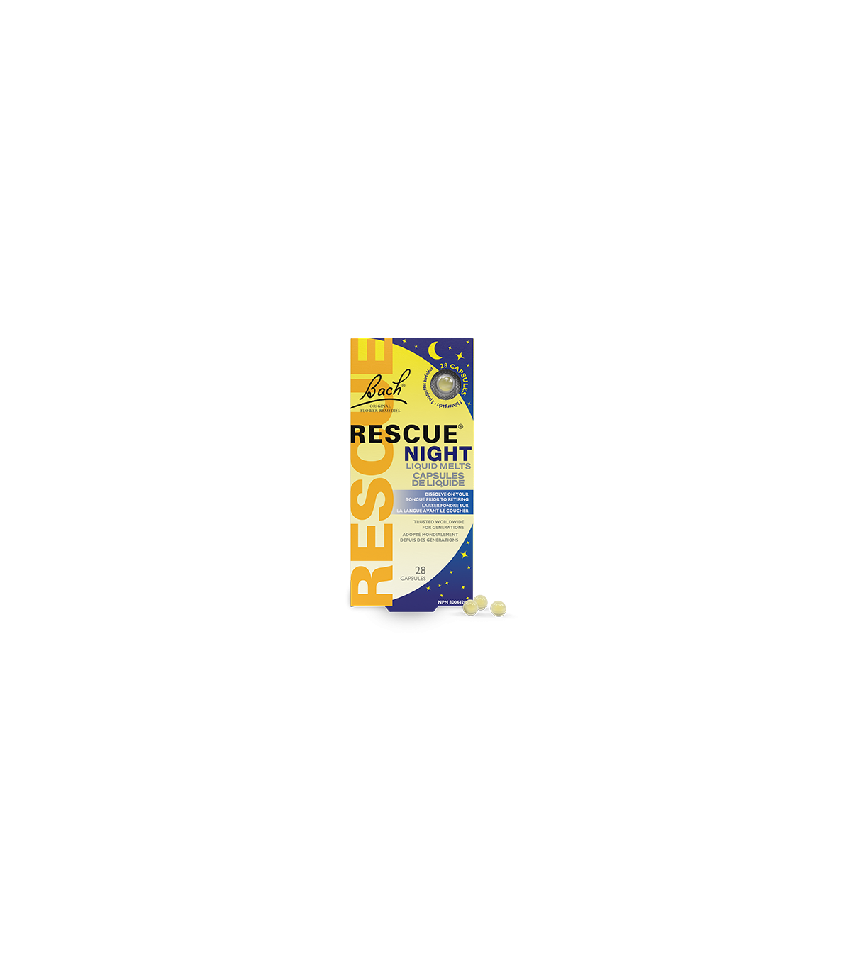 Bach Flower 바흐 플라워 Rescue Remedy 나이트 리퀴드 멜츠 28 소프트젤 | 매일 업데이트되는 특가 상품 | VITASHOP