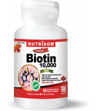 Nutridom Biotin 60 Vegi Capsules | Unbeatable Prices, Daily Deals | VITASHOP