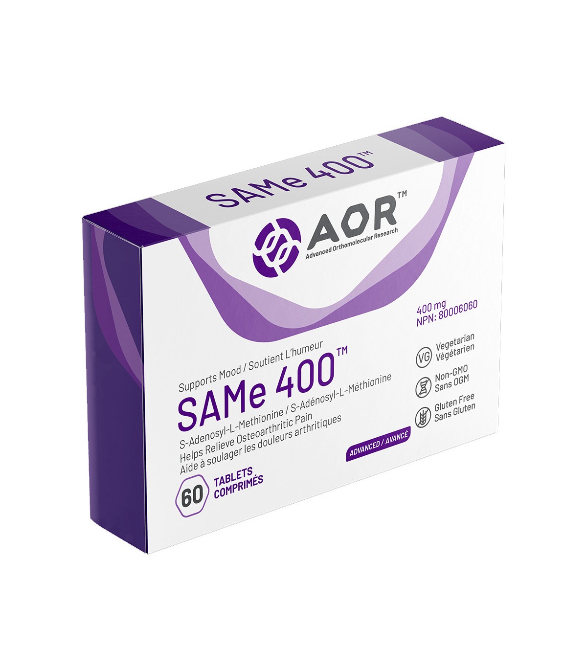 AOR SAMe 400 60 Tablets | Unbeatable Prices, Daily Deals | VITASHOP
